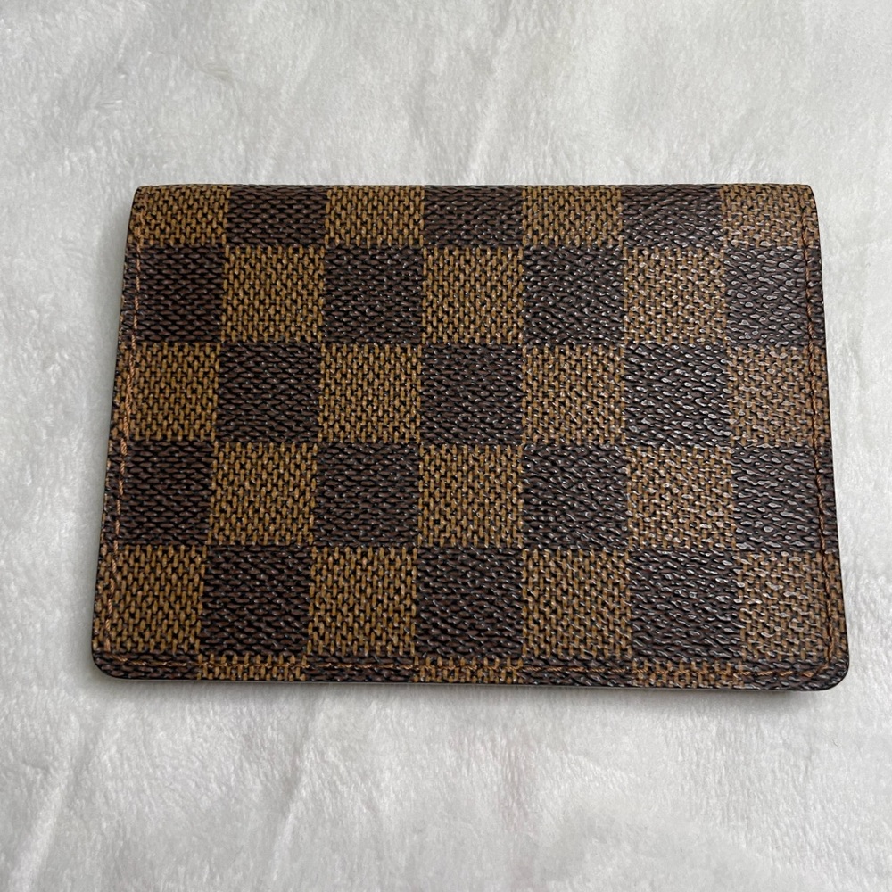 Louis Vuitton Damier Ebene Vertical Pass Case Card Holder  🤎 - Picture 11 of 11